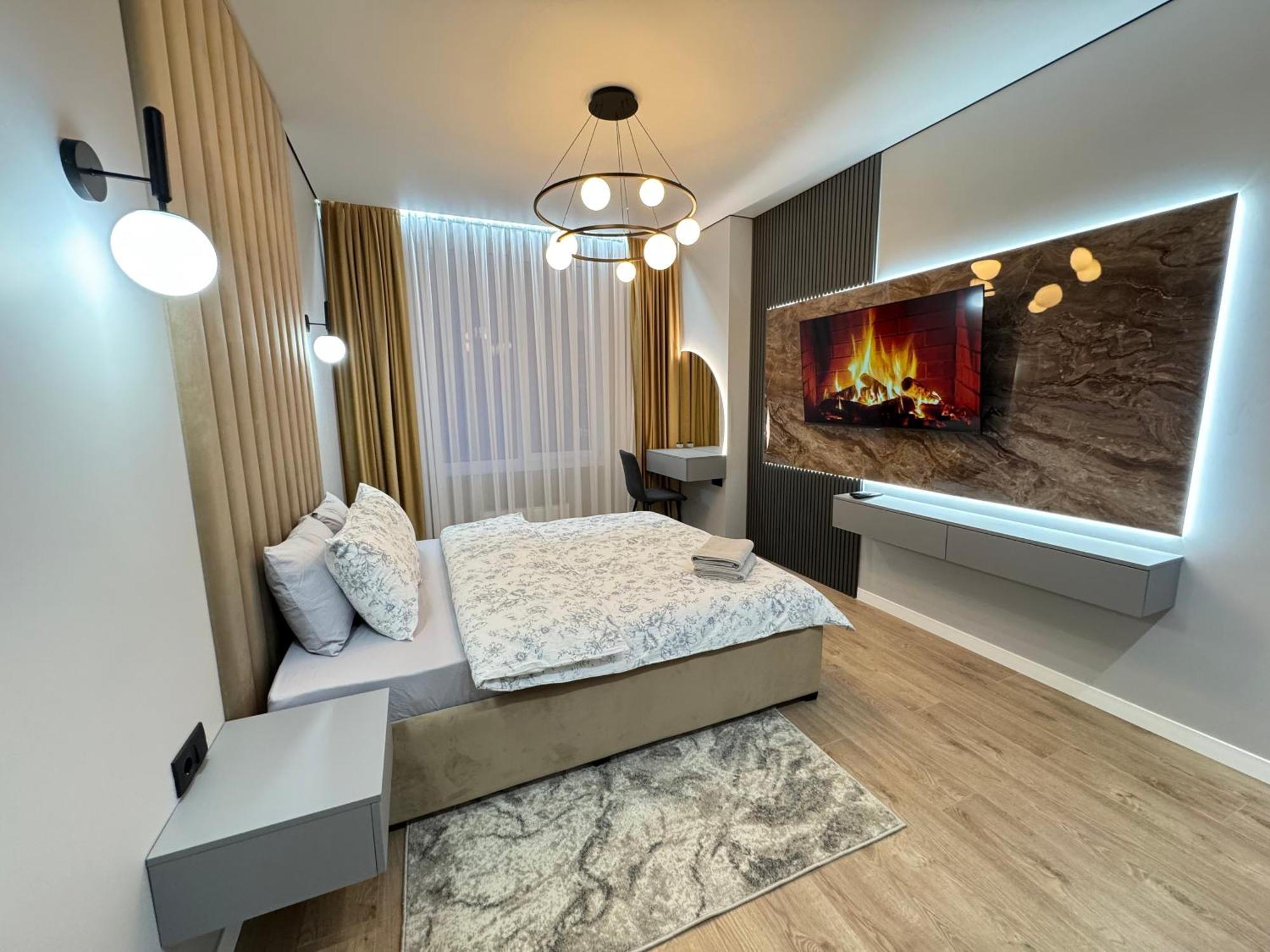 Two Bedroom Apartment In The Center, With Parking, Address Avram Iancu 32 Кишинів Екстер'єр фото