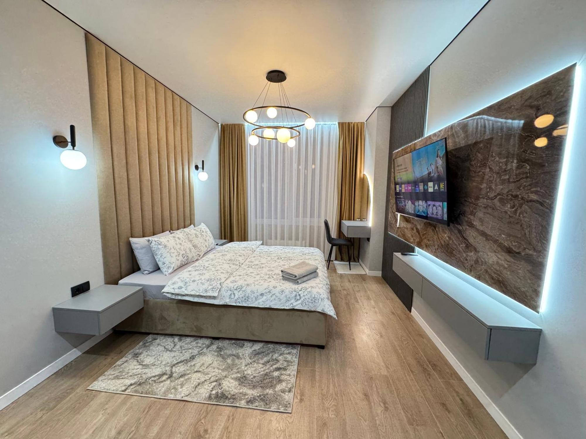 Two Bedroom Apartment In The Center, With Parking, Address Avram Iancu 32 Кишинів Екстер'єр фото